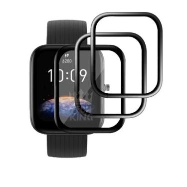 Imagem de Kit 3x Películas Protetora Smartwatch Bip 3 - A2172 - TECH KING, TRANS