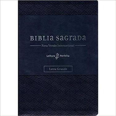 Imagem de Bíblia Sagrada - Letra Grande - Capa Azul