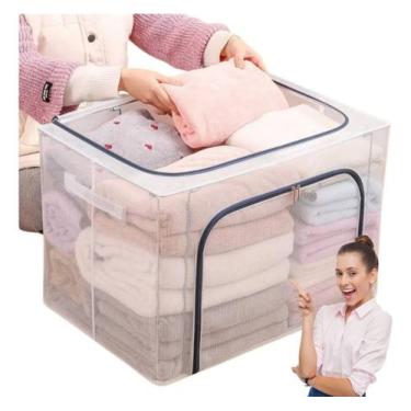 Imagem de Caixa Organizadora Multiuso 100 Litros Dobrável Reforçado - Top Rio, B