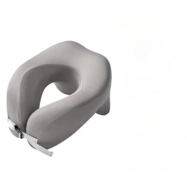 Imagem de Travesseiro de Viagem Almofada de PescoçO Onibus AviãO Conforto Para Dormir Sentado e Na Mesa TambéM