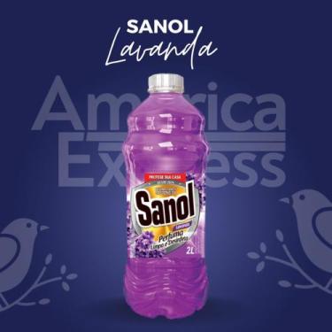 Imagem de Desinfetante Lavanda Sanol 2 Litros