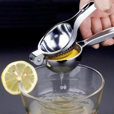 Imagem de Espremedor de Limão Inox 20cm Praticidade e Durabilidade na Cozinha - 