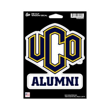 Imagem de Rico Industries NCAA Central Oklahoma Bronchos Alumni 12,7 cm x 17,8 cm Decalque de vinil cortado - Acessório para carro/caminhão/casa