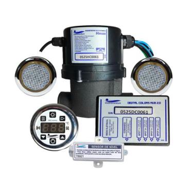 Imagem de Aquecedor Hidro Banheira Hidroconfort Hcromo 5000w 2 Spot