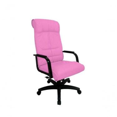 Imagem de Cadeira Presidente Para Escritório Linha Itália Rosa - DESIGN OFFICE M