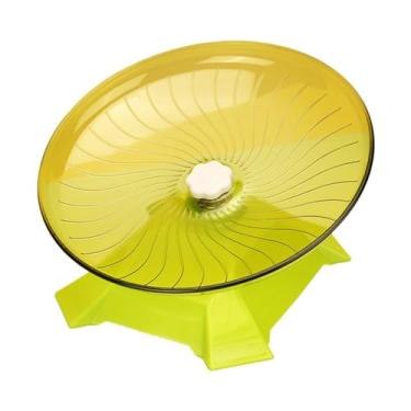 Imagem de IEUDNS Roda de Hamster com Rolo Silencioso, Acessórios para Gaiola de Brinquedo, Esportes, Pequenos Animais, Roda de Exercício, Disco Giratório para Ratos, O, Verde