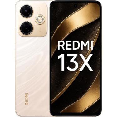 Imagem de Smartphone Xiaomi Redmi 13X NFC 256GB 16GB Ramboost Câmera 108MP dupla