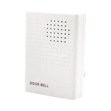 Imagem de Campainha Eletrônica Com Fio Com Opção De Bateria E Opção De Conexão D
