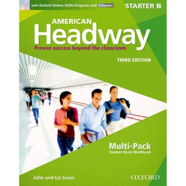 Imagem de American Headway Starter B - Multi-Pack (Student`s Book With Workbook And Oxford Online Skills Program & Ichecker) - Third Edition