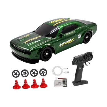 Imagem de Generic Carro de controle remoto 1/43 RC Speed ​​Car 1:43 Modelo de veículo de alta velocidade Sport Race Race Model RC Drift Pneu para crianças, Verde