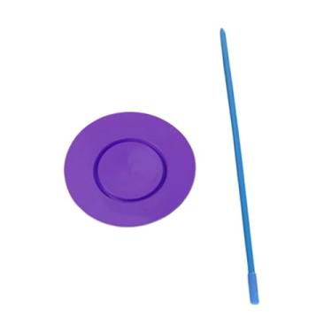 Imagem de Esquirla Prato giratório de malabarismo com palitos Festivais Circo Performances Circo Prato giratório Jogo de malabarismo Brinquedos Multicores, Tolet