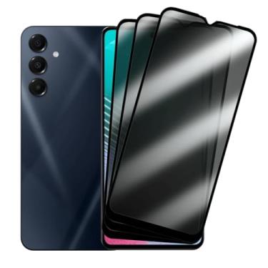 Imagem de Película de Privacidade em Vidro Temperado 9H para Samsung Galaxy M54, Anti-Spy, 3 Unidades