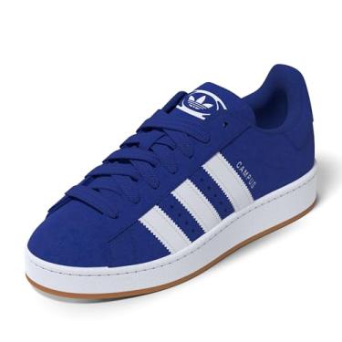 Imagem de adidas Campus 00s Tênis infantil grande, Azul semi lúcido/branco nuvem/chiclete, 17