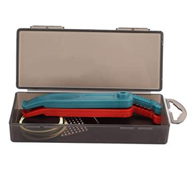 Imagem de Duuti Mountain Bike Reparo Reparo Tool Kit de alta resistência de ferramentas de reparo de pneus livres com caixa de ferramentas translúcidas para entusiastas do ciclismo ao ar (Preto)