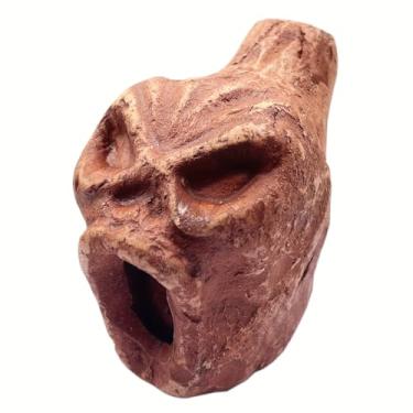 Imagem de Apito da Morte Asteca, Até 125+ Decibéis Altos Gritos Verdadeiros Silbato Asteca Apitos da Morte Mais Alto Autêntico Humano Ehecachichtli Sounding Screams Asteca War Apito Asteca Fantasias Presente