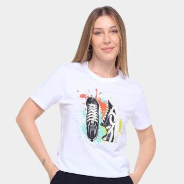 Imagem de Camiseta Olympikus Comfy Splash, Branco, Vermelho, G