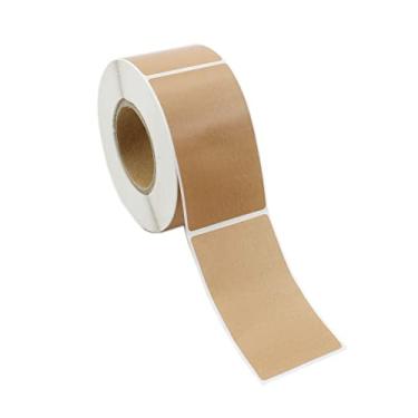 Imagem de SAFYY Etiquetas Térmicas Diretas De 1,57" X 2,76", Código Barras Sku 400/Rolo, Adesivos Autoadesivos Para Endereço Remessa, Perfurados E Compatíveis Com Impressoras Rollo Mesa Zebra (Marrom, 1 Rolo)