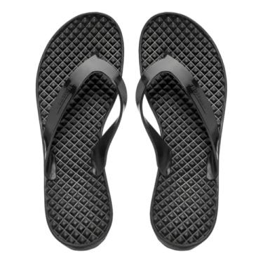 Imagem de Chinelo Ortopédico Feminino Leve e Macio com Solado Antiderrapante, Design Anatômico e Alívio para Esporão (Preto, BR, Adulto, Numérico, 39)