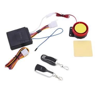 Imagem de Sistema de alarme universal de motocicleta de 12 V com controle remoto antifurto