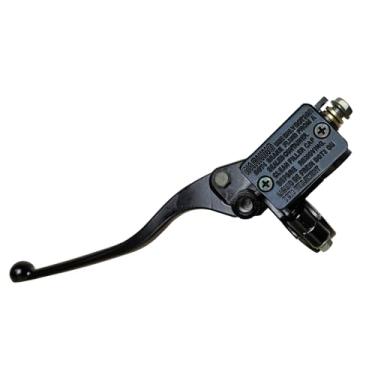 Imagem de Vanlison Alavanca de freio do cilindro mestre do freio dianteiro esquerdo universal de 7/20.3 cm compatível com Yamaha Suzuki Honda Kawasaki ATV 50cc 80cc 110cc 125cc 150cc 200cc 250cc GY6 ciclomotor