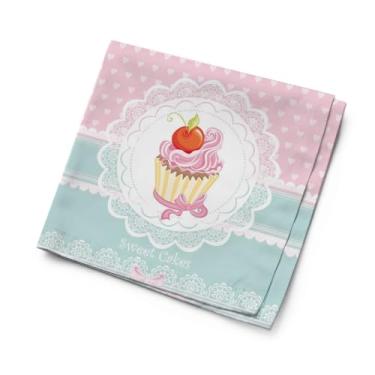 Imagem de GUARDANAPO DE PAPEL DECORADO DUPLO CUPCAKE 33CM