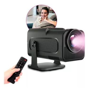 Imagem de Projetor Android 11 HY320 com Controle Incluso e Pilha p Pronta Entreg