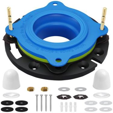 Imagem de Kit de reparo de flange de vaso sanitário MENNTY com flange e anel de 