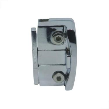 Imagem de Bate Fecha 1571mini P/ Janela De Blindex V/a Metal - Cromado - Mettall