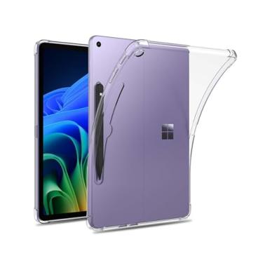 Imagem de Capa para tablet Microsoft Surface Pro de 12 polegadas, capa de proteção para tablet NOUKAJU Tablet, TPU flexível ultra transparente, capa de proteção para Surface Pro 12 (transparente)