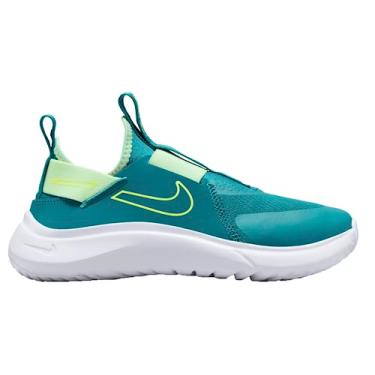 Imagem de Nike Tênis de corrida unissex para crianças, Spruce brilhante/Volt-mal Volt, 5 Big Kid