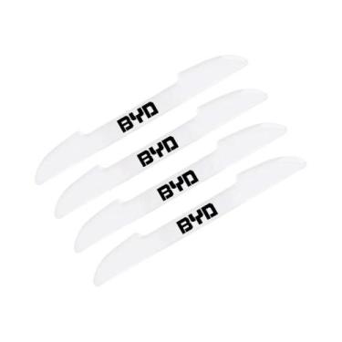 Imagem de Tiras Anticolisão Para Portas De Carro BYD F3 E6 Yuan plus Atto 4PCS A