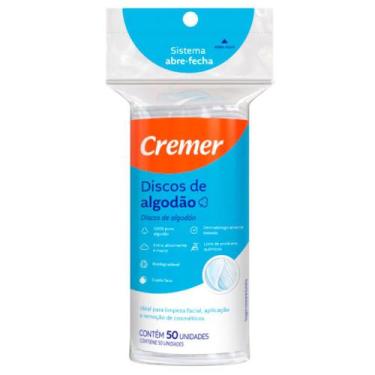 Imagem de Discos de Algodão Cremer 50 Unidades