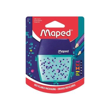 Imagem de Apontador com coletor Shaker Pixel Party 2 furos - Maped