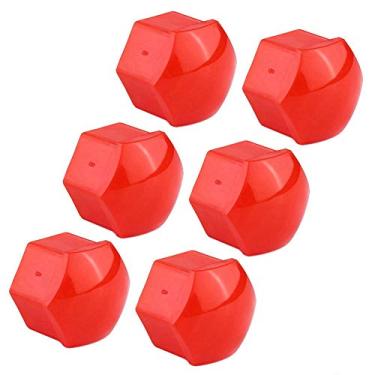 Imagem de aqxreight 20pcs 21mm de Porca do Carro Automático para Parafuso de Parafuso de Use. Tampa de Lampa de Lampa de Roda de Roda Requi (Vermelho)