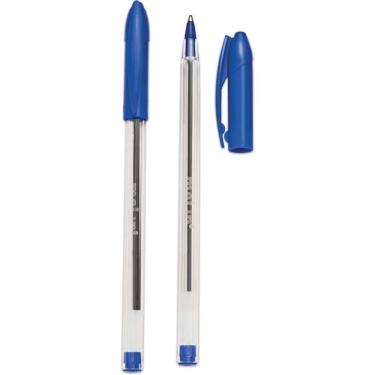 Imagem de Caneta Esferografica Ponta Media 1,0Mm Azul - Molin Cx/50