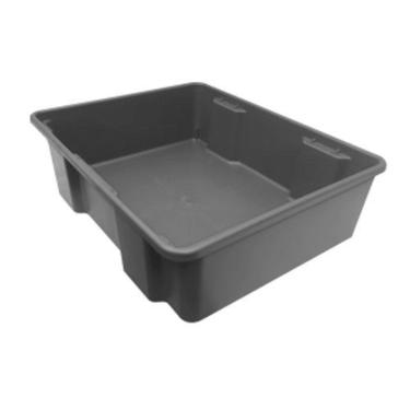 Imagem de Caixa Organizadora 20 Litros Cinza Sem Tampa 42036 Presto