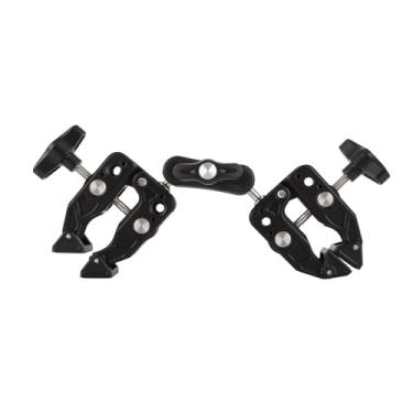 Imagem de aqxreight Cântico de Câmera Dupla 360 Graus Câmera de Montagem CARCO CARCO Clamp/Holder Com /4 3/8 Polegadas Interface Sapateira Fria para Fotografia Ser ângulo No Sapato de Montagem de Polegada /4