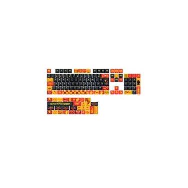 Imagem de Keycap Gamer Redragon Harry Potter Grifinória, ABNT2, Preto, Vermelho e Amarelo - HP-944