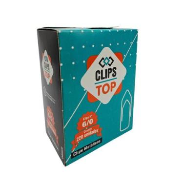 Imagem de 5 Cx Clips Papelaria Online N 6 Uso Escolar E Escritorio - Clips Top