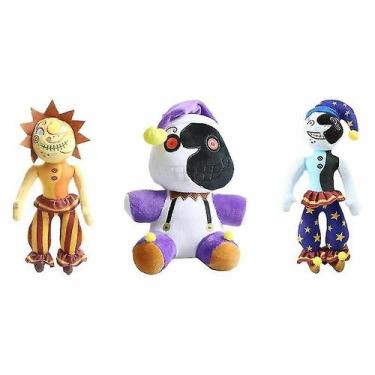 Imagem de Fnaf Sundrop Pelúcia Brinquedos de Segurança Violação Moondrop Pelúcia