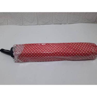 Imagem de Guarda chuva Dobravél Bordado Bolinha Ys-121 - ying, Vermelho