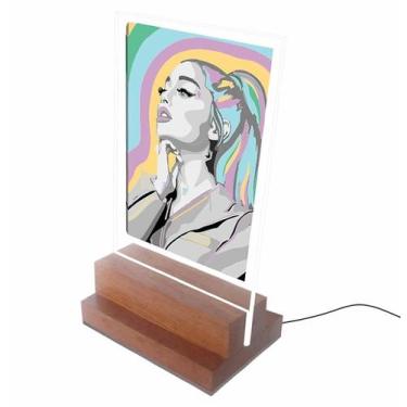 Imagem de Luminária led para quem gosta da Ariana Grande - Visaoled