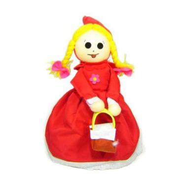 Imagem de Boneca Dupla Face - Chapeuzinho Vermelho/Vovó