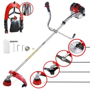 Imagem de Máquina de Cortar Grama Toyama RT43-L À Gasolina 43cc Motor 2T 1,7HP d