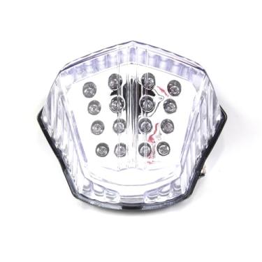 Imagem de Lanterna traseira de LED transparente Arashi para Yamaha XJ6 FZ6 2009-2014, luz traseira de freio de seta, acessórios de substituição integrados para motocicleta