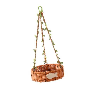 Imagem de Ｂｅｓｇａ Casinha de pássaros para gaiola, decorativa, respirável, pequena, ideal para criação de papagaios, canários, agapornis, periquitos-azuis e conures, Redondo