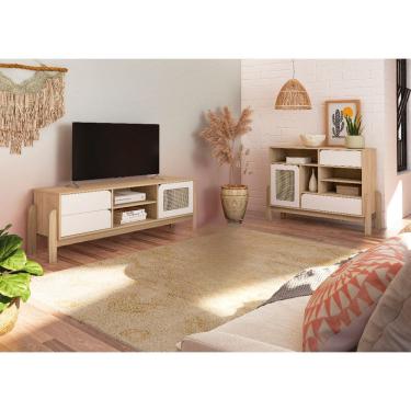 Imagem de Conjunto Sala de Estar: Buffet Nature + Rack Nature
