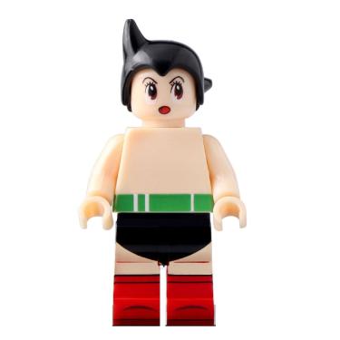 Imagem de Boneco Astro Boy Bloco De Montar