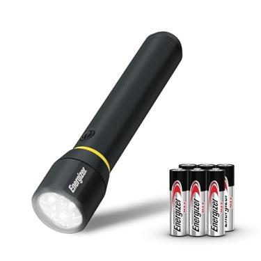 Imagem de Energizer Lanterna LED Vision PRO, ultra brilhante, mais de 1000 lúmens, resistente à água IPX4, luz LED de alumínio de nível aeronáutico, luz de flash de metal resistente para ambientes externos