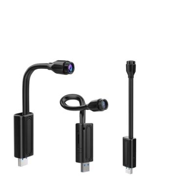 Imagem de Menor Câmera Espiã WiFi Oculta de Segurança Residencial Sem Fio IP HD para Babá com Detecção Movimento Armazenamento em Nuvem Monitoramento Remoto Real Celulares iOS Android